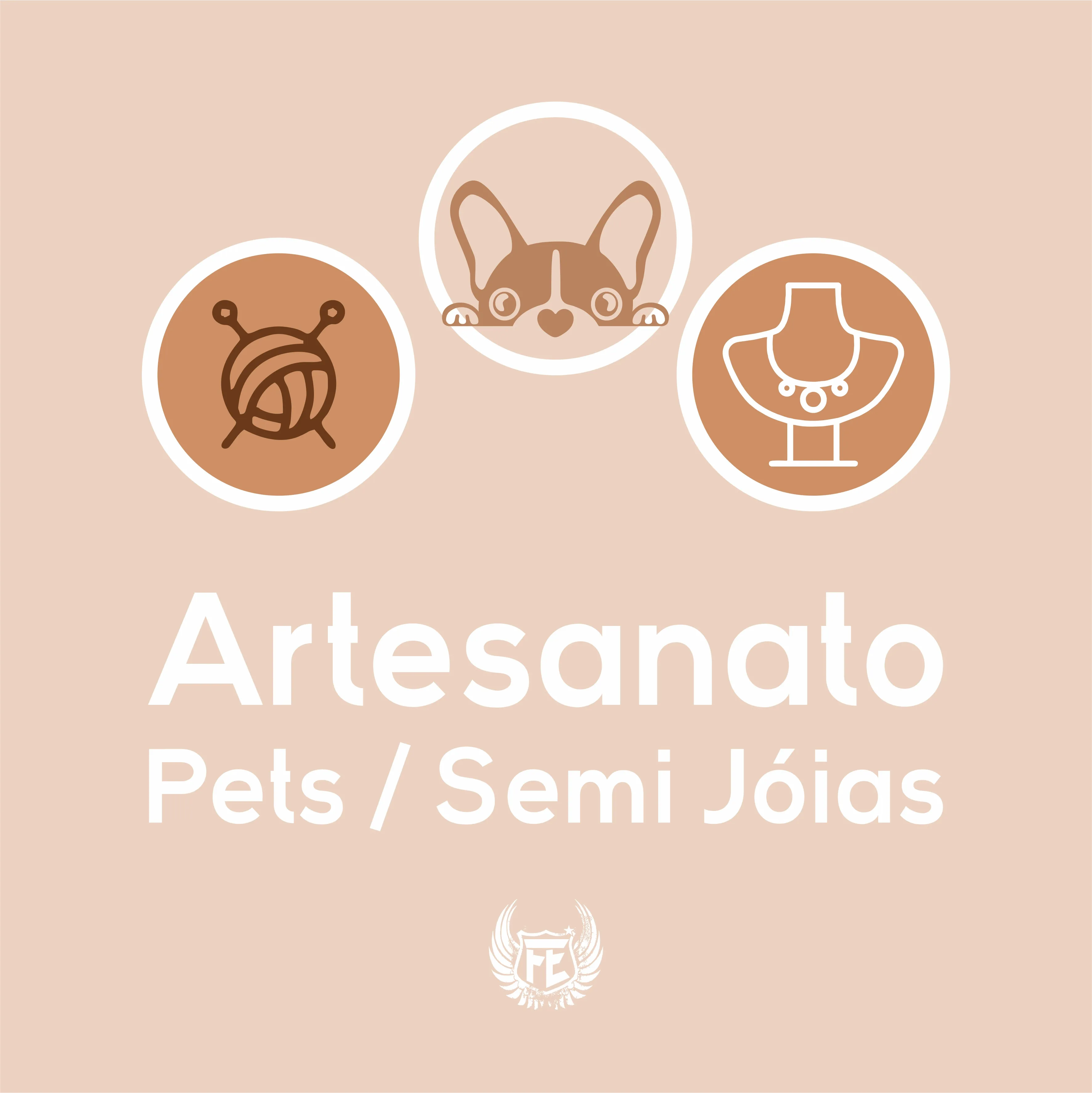 Artesanato, pets e semi-joias
